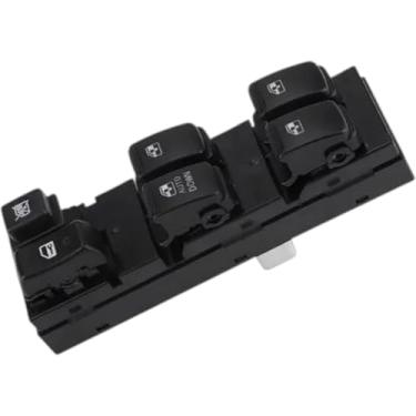 Imagem de Botão Comando Vidro Elétrico Motorista para Hyundai Tucson 2007 a 2016 | Módulo Interruptor Central Original | Código 935702E000