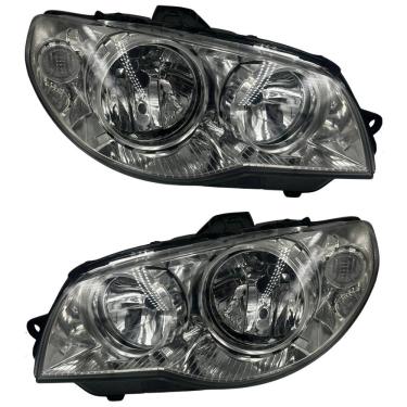 Imagem de Par Farol Palio Strada Siena 2004 2005 2006 A 2010 Cromado