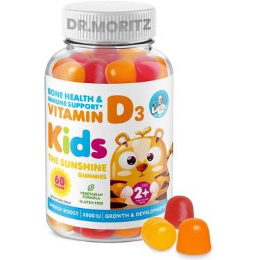 Imagem de Suplementos Dr. Moritz Vitamin D3 Gummies 2000IU (60 unidades)