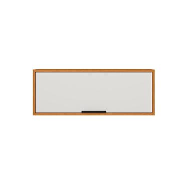 Imagem de Armário Aéreo Geladeira 1 Porta 80cm Ravena Freijo Uv Off Acetinado - SSX Multicoisas