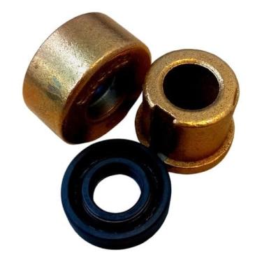 Imagem de Kit Retentor Bucha Bronze Agitador Tanquinho Newmaq New Up!