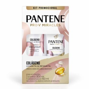 Imagem de Kit Pantene Colágeno Hidrata & Resgata Shampoo 300ml + Condicionador 1