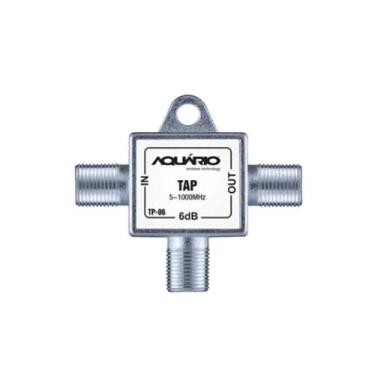 Imagem de Tomada Blindada Aquario Tp-06 6db 5-1000mhz - AQUÁRIO