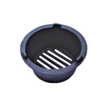 Imagem de Braseiro Redondo Em Ferro Área Externa De Chão N05 22Cm - FUNDIÇAO ALF