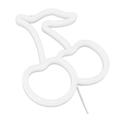 Imagem de Yctze Luz de Sinal de Neon da Parede Led de Fruta de Fruta Led de USB, Sinal de Cereja Decorativa para Festas, Casamentos, Decoração de Casa (RED RED IMPORTA)