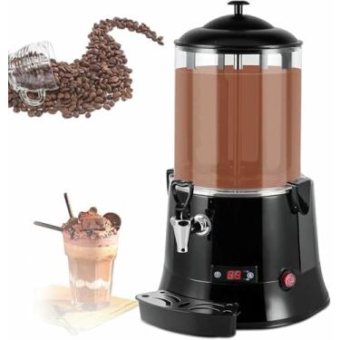 Imagem de Dispensador De Chocolate Quente, Máquina Comercial De Candidato A Chocolate Quente Elétrico Para Aquecer Suco De Leite Com Chocolate, Máquina De Fusão De Chocolate
