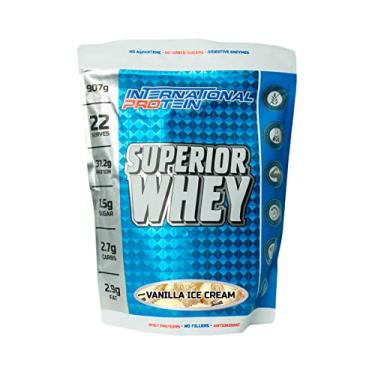 Imagem de Whey Protein Concentrado Superior Whey International Protein Sabor Baunilha 907G