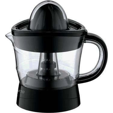 Imagem de Espremedor de Frutas Elétrico AEDF01I-02 0,7L 25W Dupla Rotação Preto 220V Agratto