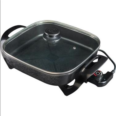 Imagem de Panela Elétrica Multiuso Agratto Mangiare APEQ01I-01 1500W Antiaderente Preto 220V