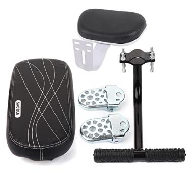 Imagem de Almofada do Banco Traseiro da Bicicleta, Conjunto de Apoio para Os Pés de Braço de Braço. Conjunto Completo e Confortável e Firme para Segurança e Suporte