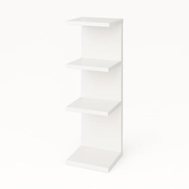 Imagem de Prateleira MDF Branca 170cm | Estante Multiuso para Todos os Ambientes (86cm)
