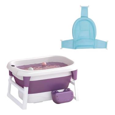 Imagem de Banheira 0-24m Tibaby Ofurô Infantil Com Rede E Termômetro