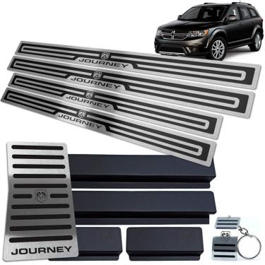 Imagem de Descanso De Pé Soleira Journey 2009 A 2018 Preto Alto Relevo