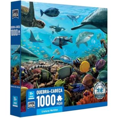 Imagem de Toyster - Quebra-cabeça: Criaturas Marinhas - 1000 peças - Game Office