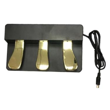 Imagem de JunZheHub Pedal de Sustain, Acessório Básico Compacto E Antiderrapante, Pedal de Piano Estável, Leve, para Prática de Performance, Reparos, com Tampa