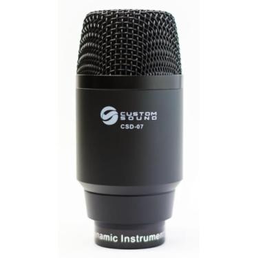 Imagem de Microfone de Bumbo Custom Sound CSD07 dinâmico unidirecional com excelente captação e definição