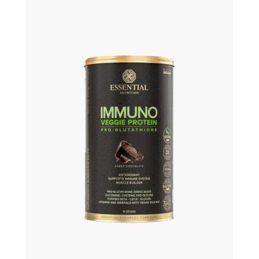 Imagem de Essential Nutrition - Immuno Veggie Protein Chocolate Lata 512,6g 14 doses