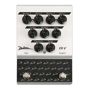 Imagem de Diezel Pedal de efeitos de guitarra VH4-2 Overdrive de 2 canais e pré-amplificador