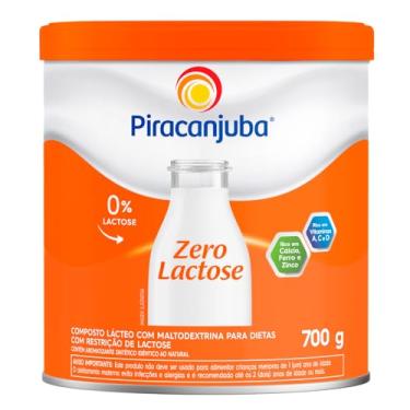 Imagem de Piracanjuba Composto Lácteo Zero Lactose Lata 700g