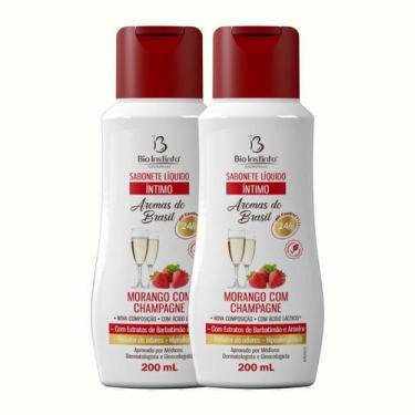 Imagem de 2 UNDs Sabonete Íntimo Líquido Morango com Champagne Bio Instinto 400 