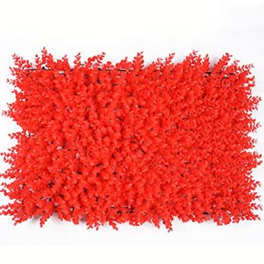 Imagem de LUZTOL Cerca de privacidade falsa expansível tela de cerca de privacidade de hera artificial tela de cerca de hera artificial 40 cm * 60 cm anti-UV anti-desbotamento ultravioleta é usada para jardins