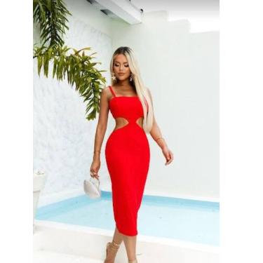 Imagem de Vestido Gisele - Tecido Canelado