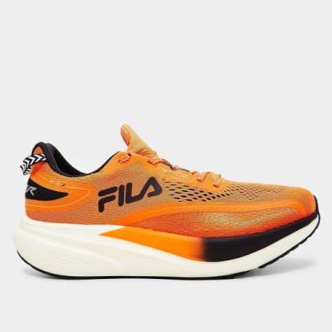 Imagem de Tênis Fila Racer T2 Xtreme Masculino, Laranja, 42