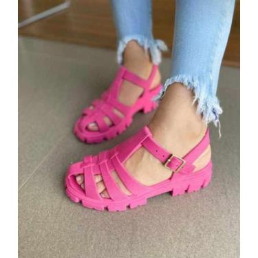 Imagem de Sandália aranha rosa confort - Nv variedades