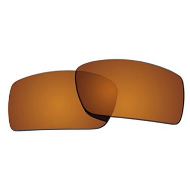 Imagem de Óculos de sol de substituição polarizados COODY para Oakley Gascan com proteção UV OO9014 OO9143, Marrom