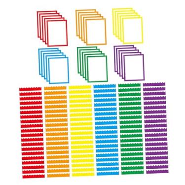 Imagem de KiBcsLic 150 peças de suprimentos para quadro de feira de ciências, 120 bordas de boletim com acabamento autoadesivo, volta às aulas para decoração de