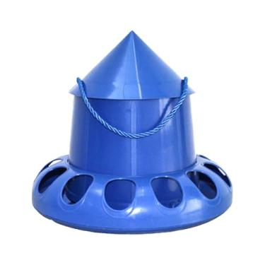 Imagem de FashionCha Alimentador de Frango Suspenso, Alimentador de Aves, Tigela de Alimentação, Balde de Alimentação Automático para Fazenda