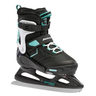 Imagem de Rollerblade Bladerunner Ice Micro Ice XT Girls, júnior, ajustável, preto e azul-petróleo, patins de gelo