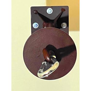 Imagem de Gancho De Balanço Giratório Com Regulagem De Atura De 23 a 35 Centímetros Da Laje Ao Forro De Gesso Lambril ou Drywall Cor Corten