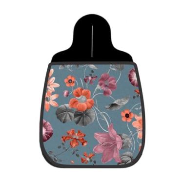 Imagem de Lixeira De Carro Organizador Lixinhocar Rosas Vermelhas Fundo Branco Escuro