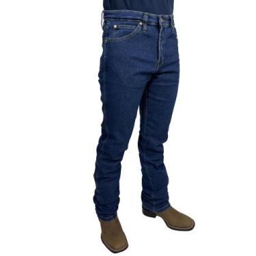 Imagem de Calça Jeans Wrangler Masculina com elastano 13M.S6.84, Azul, 44