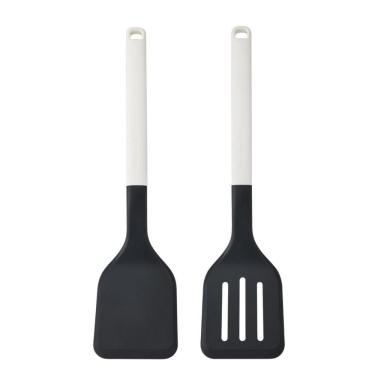 Imagem de Jogo Espátula Turner e Perfurada Cozinha Branco KitchenAid