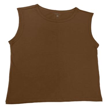 Imagem de REGATA MACHAO BASIC+ EM MALHA ALGODAO MARROM GG