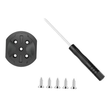 Imagem de oshhni Kit de ferramentas para reparo da base do ciclocomputador com chave de fenda, peças de reposição para base do velocímetro, acessórios para ciclismo.