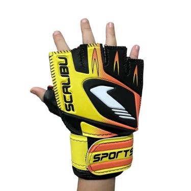 Imagem de Scalibu Sports, Luva Goleiro Futsal Standard, Infantil, Vermelho, JR, Par