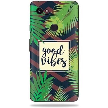 Imagem de Película MightySkins compatível com Google Pixel 2 XL (5,5 polegadas) - Vibes | Capa de decalque de vinil protetora, durável e exclusiva | Fácil de aplicar, remover e mudar estilos | Feito nos EUA