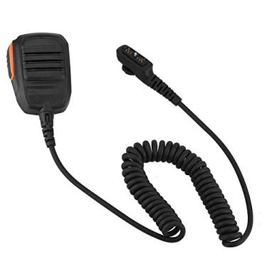Imagem de Microfone de alto-falante para Hytera, sensibilidade de até 94±3dB, alto-falante walkie talkie com clipe traseiro de 360° para PD700, PD700G, PD708, PD702G, PD780, PD780G, PD788, PD782, PD705, PD705G