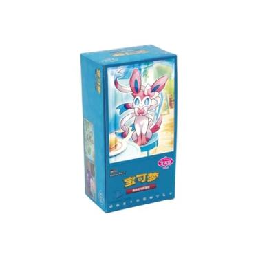 Imagem de Pokemon – Gem Pack Vol.2 (All Foil Eevee Set) – Chinese Simplified – Slim Booster Box – (15 Packs - 4 Cards per Pack) – Chinese Language