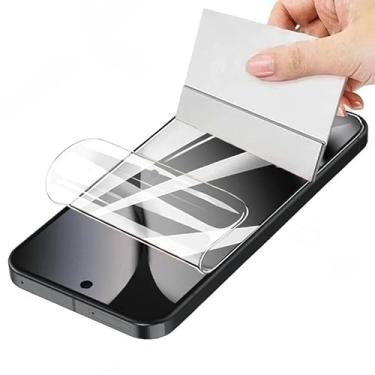 Imagem de 2 peças de protetor de tela de hidrogel para Google Pixel 10, película protetora de tela TPU transparente não quebrável, transparente HD (não vidro temperado)