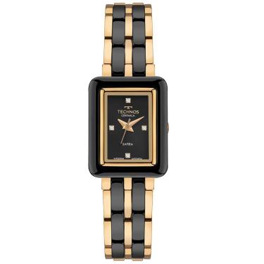 Imagem de Relógio Technos Feminino Ceramic Sapphire Dourado - 5y36ab/1p