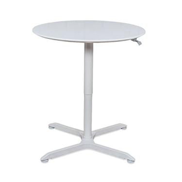 Imagem de LUXOR LX-PNADJ-32RD Mesa redonda pneumática ajustável de 81 cm