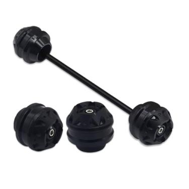 Imagem de MFGZD Sliders de eixo de motocicleta traseiro dianteiro para Ninja400 6501000 S1000RR XR R M1000RR MT-03 MT-10/25 R7 G310R G310GS CRF1100L RSV4/R/RF/RR GSR600/755 0 GSX-S 750/1000/1000F/1000S Z400/650