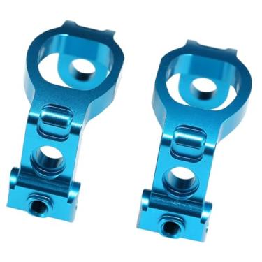 Imagem de simhoa 2 peças de suportes de cubo C para carro RC 1/10, peças de liga de alumínio para TB-03 TT-02 TA07