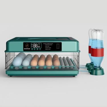 Imagem de Chocadeira de 48 Ovos Automática Com Ovoscópio Digital Elétrica Incuba