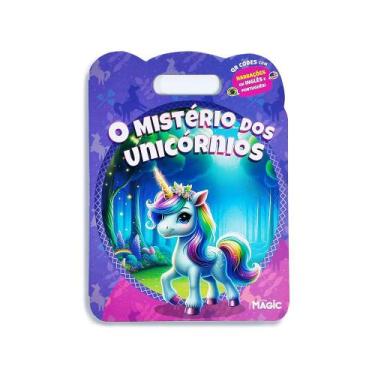 Imagem de Livro - O Mistério dos Unicórnios - Texto e Narração em Português e In