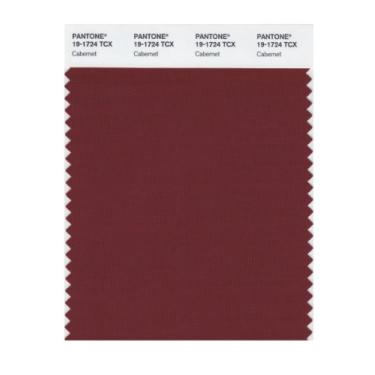 Imagem de Pantone 19-1724 TCX Smart Color Swatch Card, Cabernet